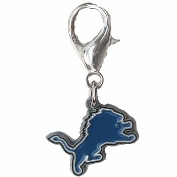 Detroit Lions Logo Dog Collar Charm