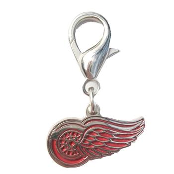 Detroit Red Wings Logo Dog Collar Charm