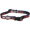 Detroit Tigers Baseball Dog Collar - Dotted