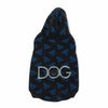 Diamond Repeat Dog Hoodie - Black