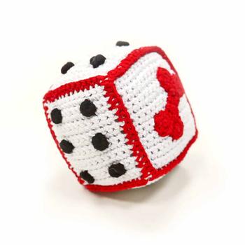 Dice Crochet Dog Toy by Dogo