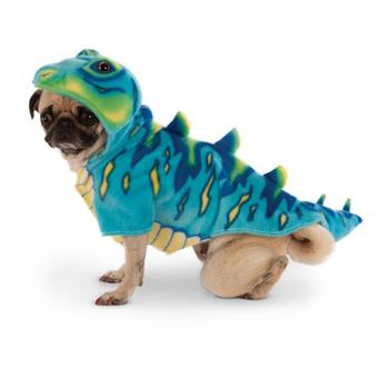 Dino Dog Hoodie Costume - Blue