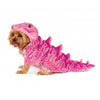 Dino Dog Hoodie Costume - Pink