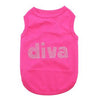 Diva Dog Tank by Parisian Pet - Pink