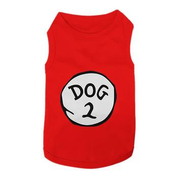 Dog 2 Dog Tank by Parisian Pet - Red