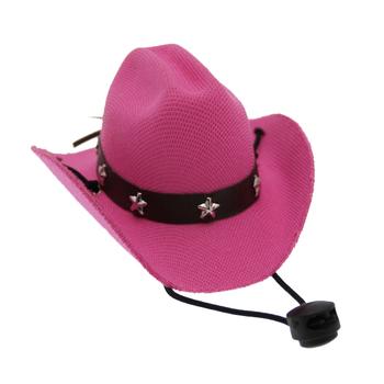 Dog Cowboy Hat - Pink