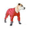 Muttluks Dog Rainsuit - Red