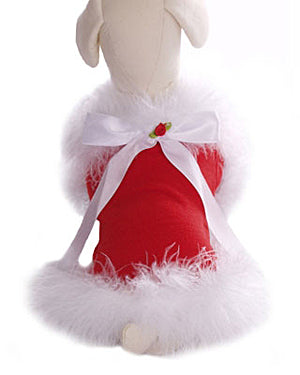 Doggie Stylin Holiday Dress by Cha-Cha Couture - Red