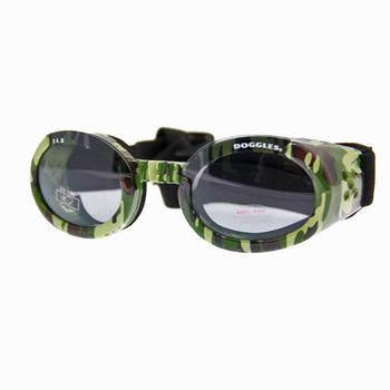 Doggles - ILS Green Camo Frame with Light Smoke Lens