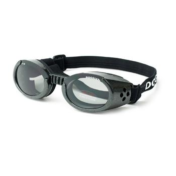 Doggles - ILS Metallic Black Frame with Smoke Lens