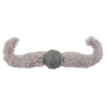 Doggles Mustache Dog Toy - Silver Handlebar