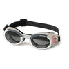 Doggles - ILS Silver Skull Frame with Light Smoke Lens