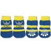 Doggy Socks - Blue & Yellow King