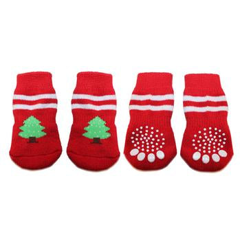 Doggy Socks - Christmas Trees