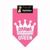 Drama Queen Dog Bandana - Pink