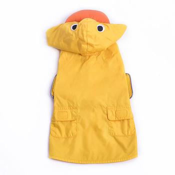 Duck Dog Raincoat by Dogo - Yellow