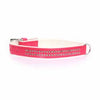 Sparkle Gemstone Dog Collar - Raspberry