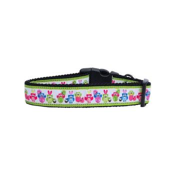 Easter Birdies Dog Collar