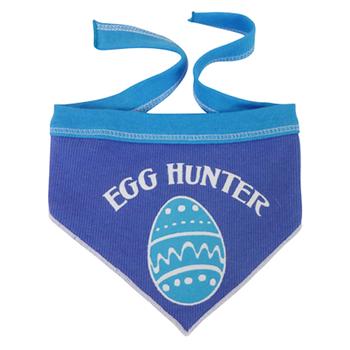 Easter Egg Hunter Dog Bandana - Blue