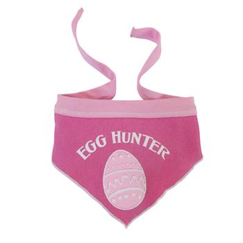 Easter Egg Hunter Dog Bandana - Pink Taffy