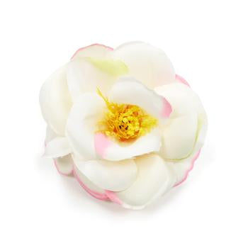 EasyBOW Flower Dog Collar Attachment by Dogo - White Camellia