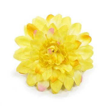 EasyBOW Flower Dog Collar Attachment by Dogo - Yellow Begonia