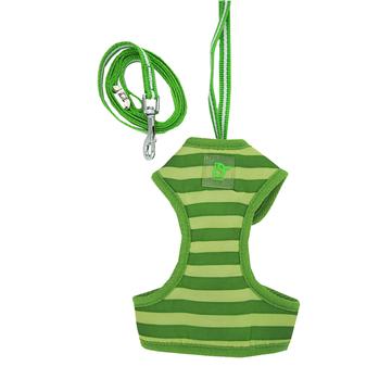 EasyGo Stripe Harness by Dogo - Green