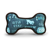 ECO P.L.A.Y. Bone Dog Toy - Sofa Blue