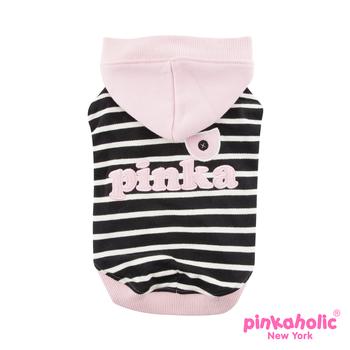 Eden Hooded Dog Shirt by Pinkaholic - Pink