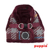 Eldric Dog Harness by Puppia - Wine