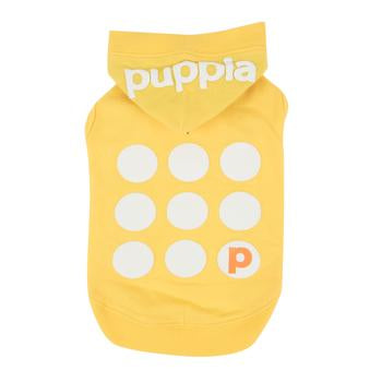 Emmy Hooded Dog Shirt by Puppia - Yellow