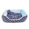 Ernest Dog Bed by Puppia - Navy