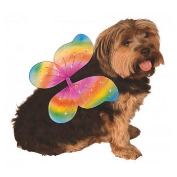 Fairy Wings Dog Costume - Rainbow