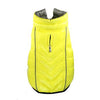 Featherlite Reversible-Reflective Puffer Dog Vest by Hip Doggie - Yellow/Gray