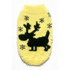 Feathersoft Moose Dog Sweater By Hip Doggie