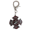 Fire Department Dog Collar Charm