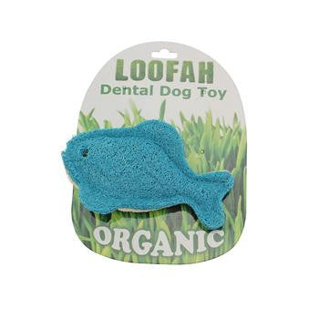 Fish Loofah Dental Dog Toy - 4 Pet Supply