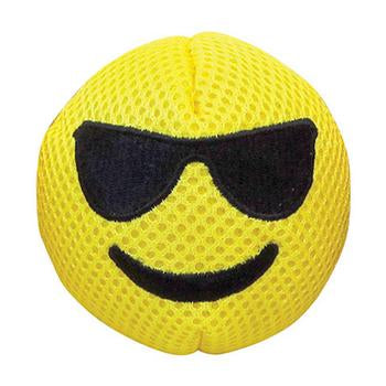 FouFou Dog Emoji Ball Dog Toy - Cool