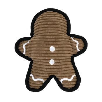 FouFou Dog Holiday Cutout Tough Dog Toy - Gingie