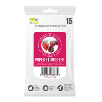 FouFou Dog Pet Wipes - Strawberry Daiquiri