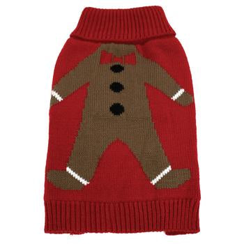 FouFou Dog Ugly Christmas Dog Sweater - Gingie