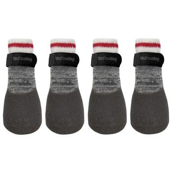 FouFou Rubber Dipped Dog Socks - Heritage