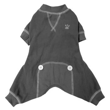 FouFou Thermal Dog Pajamas - Gray