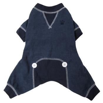 FouFou Thermal Dog Pajamas - Navy