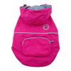 FouFouDog Rainy Day Dog Poncho with Built-in Travel Pouch - Pink