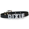 Foxy Glitz Slide Dog Collar by Cha-Cha Couture - Black