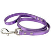 Foxy Metallic Dog Leash by Cha-Cha Couture - Lilac