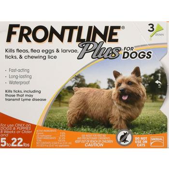 Frontline Plus Dog Flea & Tick Control