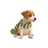 Frosty's Snowflake Dog Scarf - Sage Green