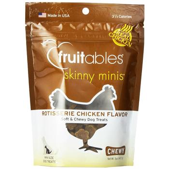 Fruitables Skinny Minis Dog Treat - Chicken